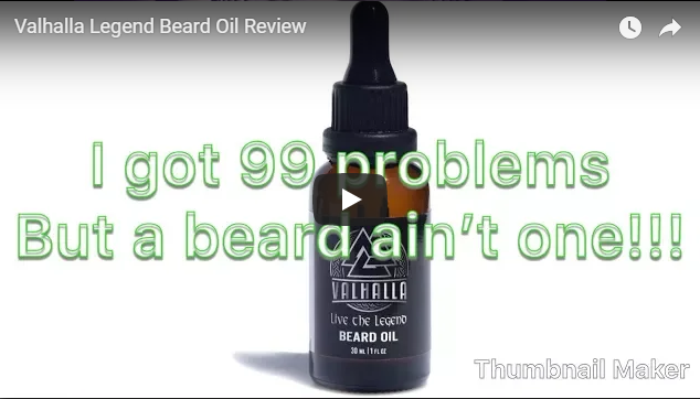 Valhalla Legend Beard Oil Review by Blatantly Bearded