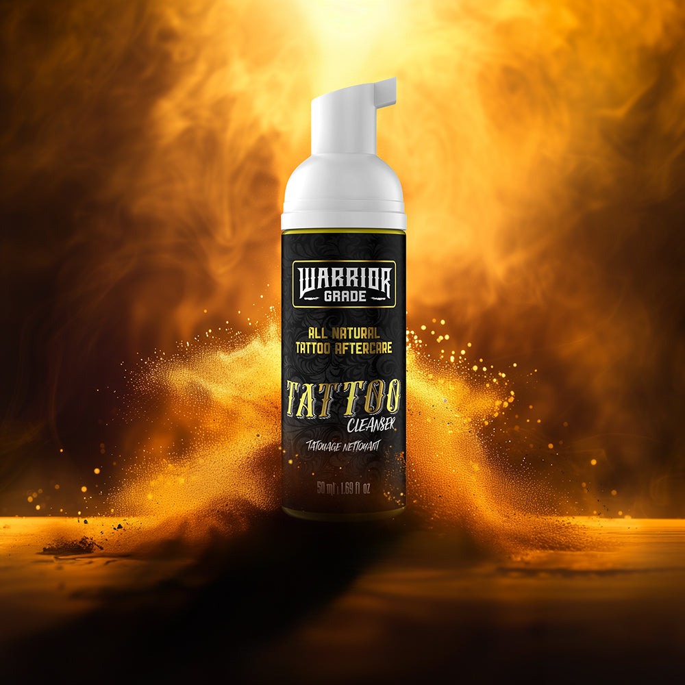 Gentle Foaming Tattoo Cleanser - All Natural Tattoo Aftercare