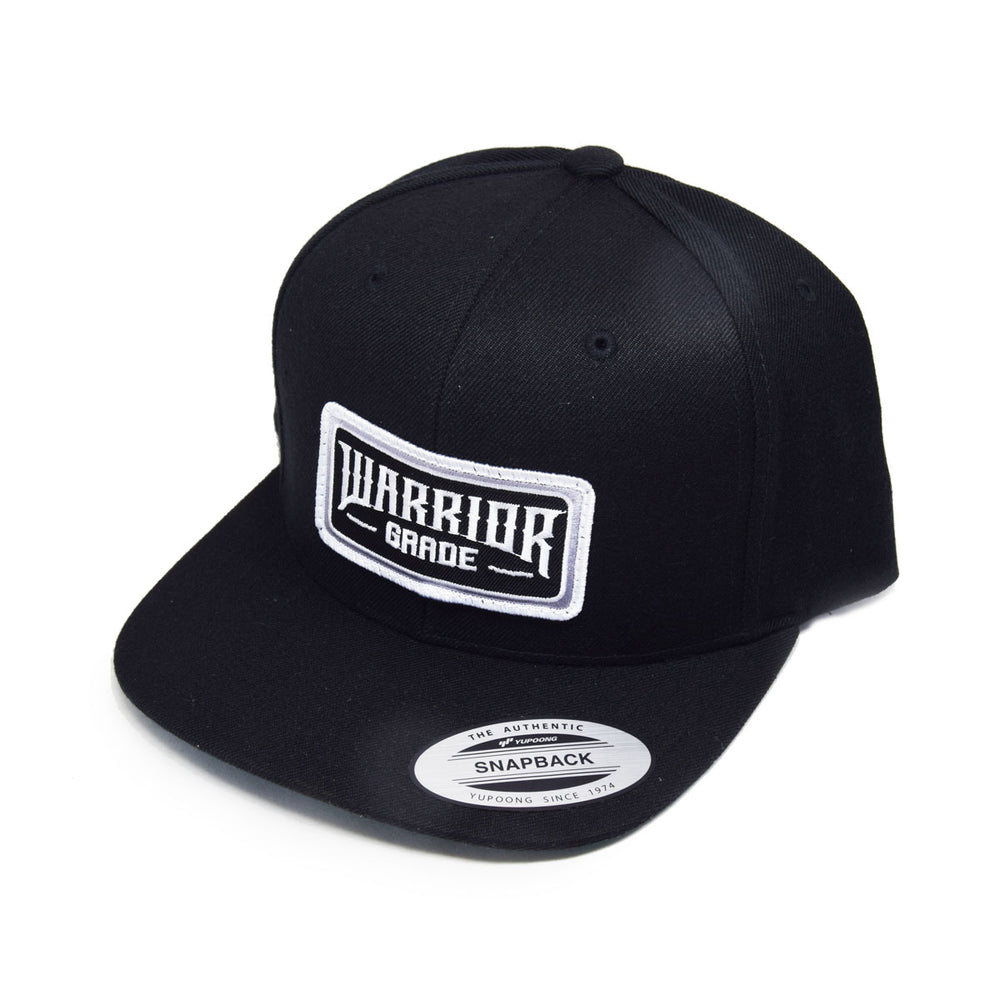 Warrior Grade - YUPOONG Classic Snapback Hat - Black