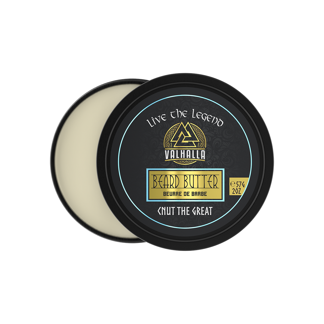 Cnut the Great Beard Butter by Valhalla Legend - warrior grade beard care made in canada