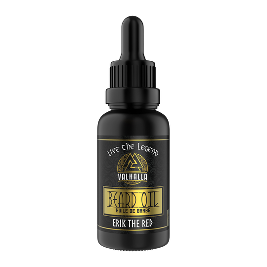 Erik the Red Beard Oil by Valhalla Legend - Warrior Grade Beard Care made in Canada