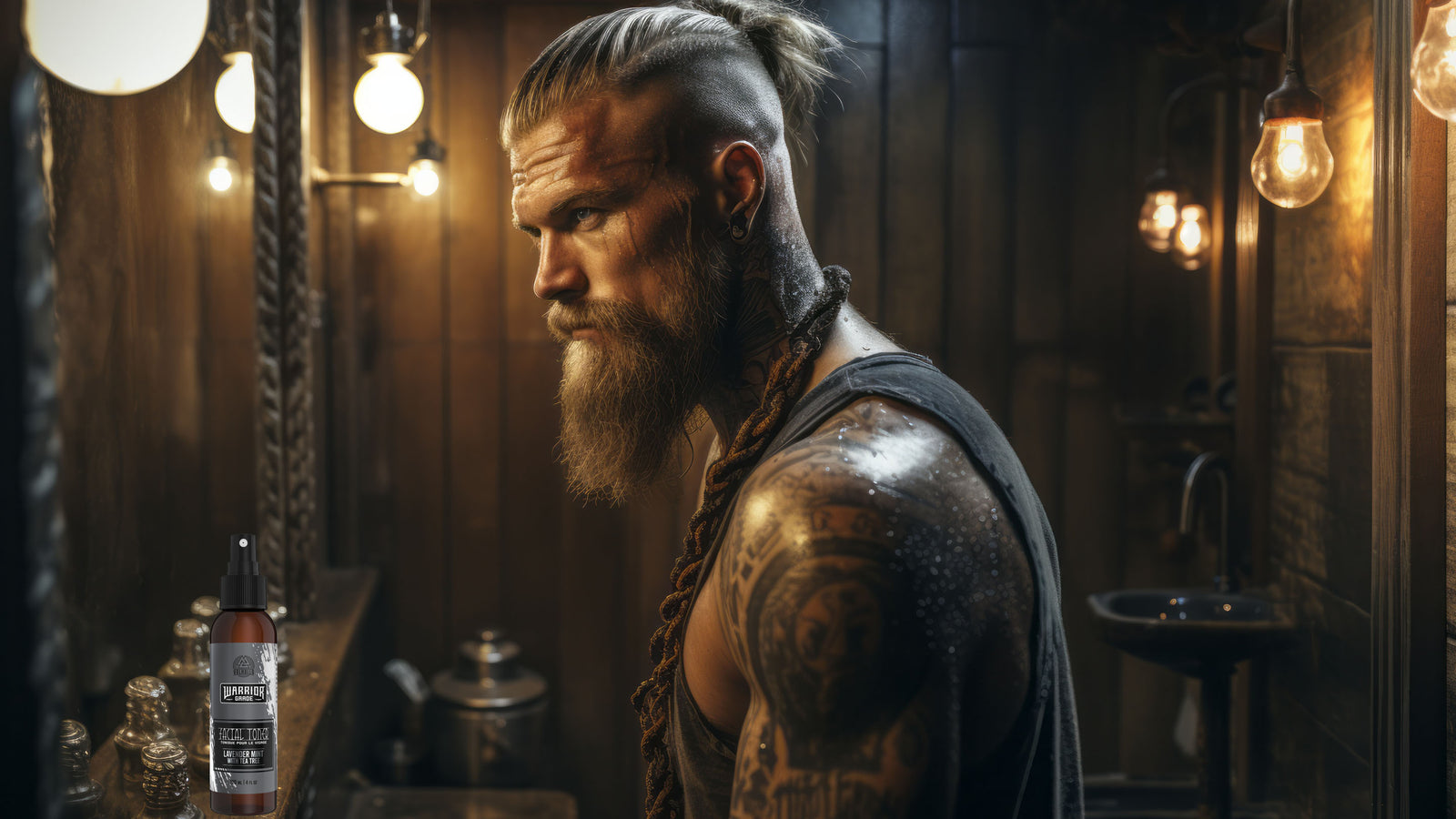 Embrace Viking Valour: Harness the Power of Witch Hazel Toners for Your Majestic Beard