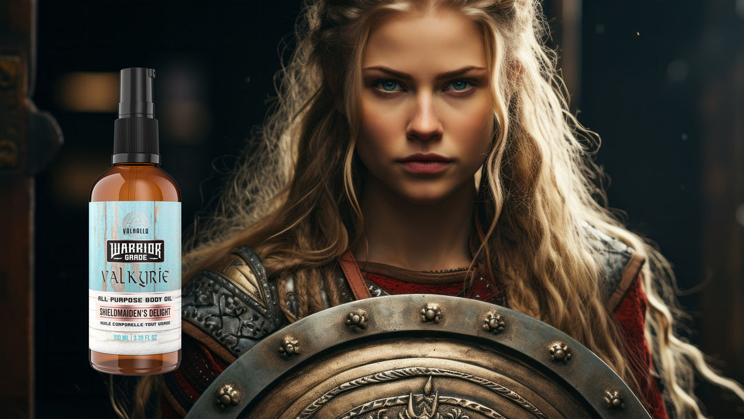 Unveiling the Secrets of Viking Glory: Body Oil vs. Lotion - The Shield-Maiden's Choice!