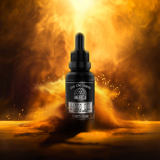 Floki's Cedar  Beard Oil in Gold Dust