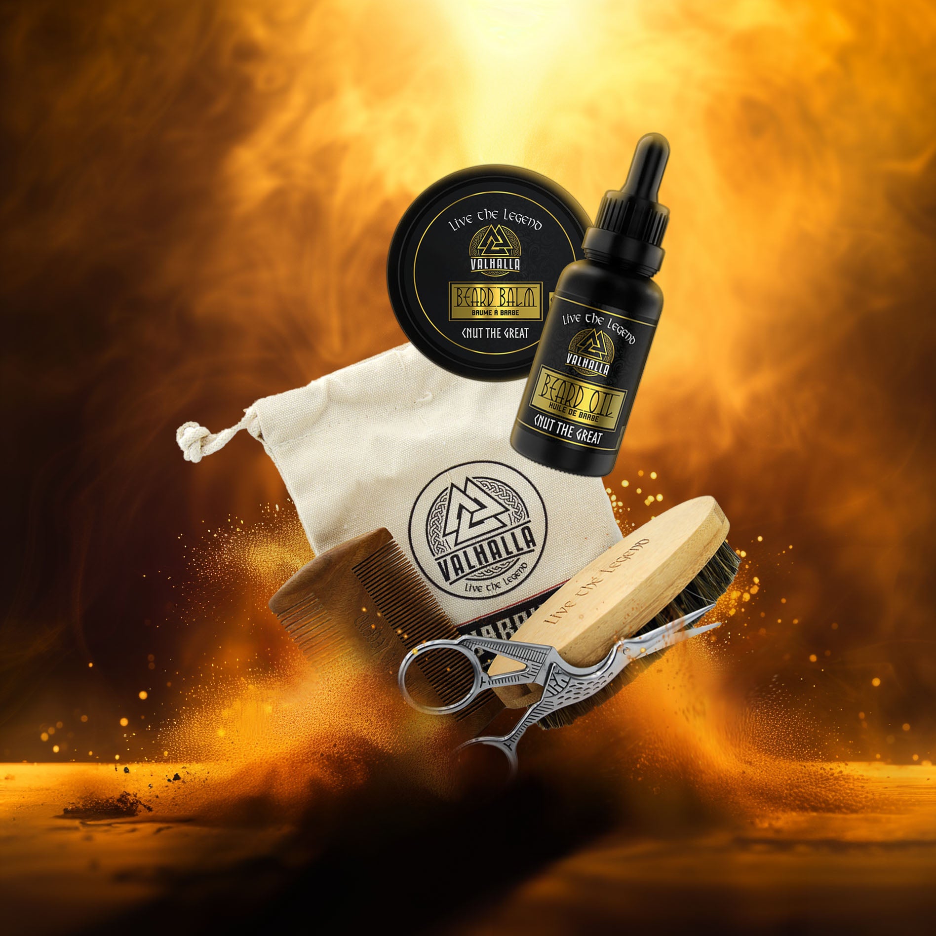 Valhalla Live the Legend ® | Warrior Grade Viking Beard Care |