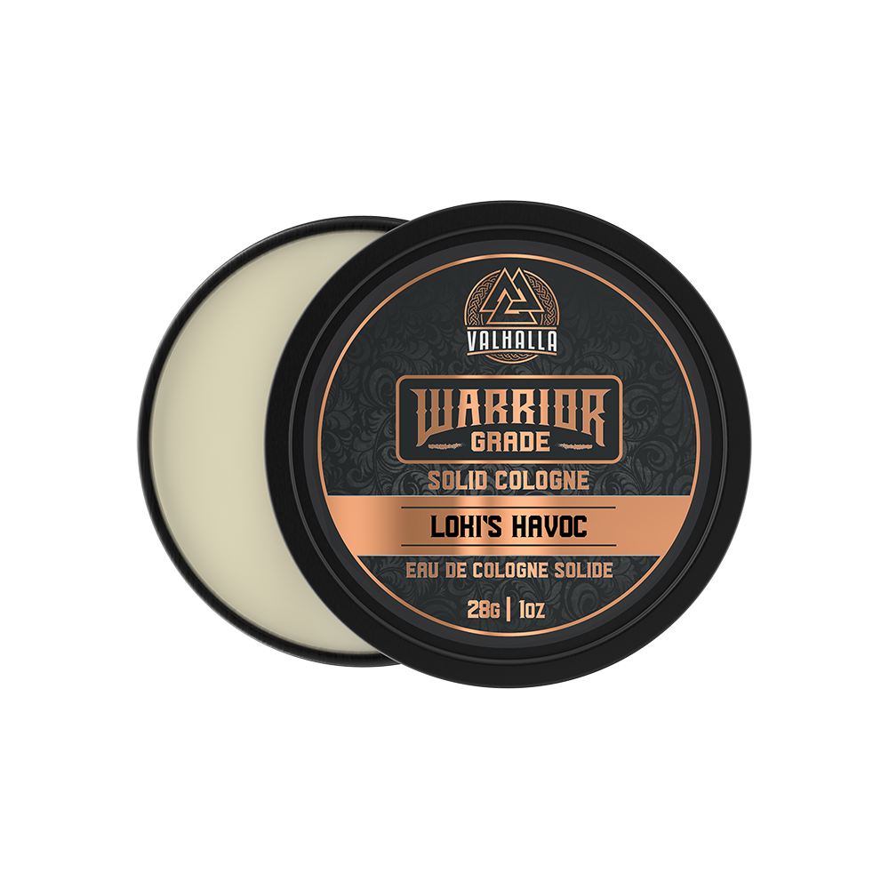 Solid Cologne. Loki's Havoc by Valhalla Legend. Made in Canada