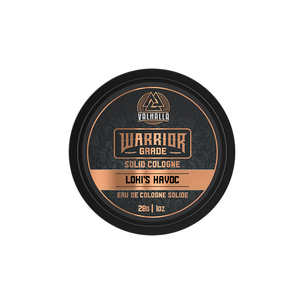 Solid Cologne. Loki's Havoc by Valhalla Legend. Made in Canada