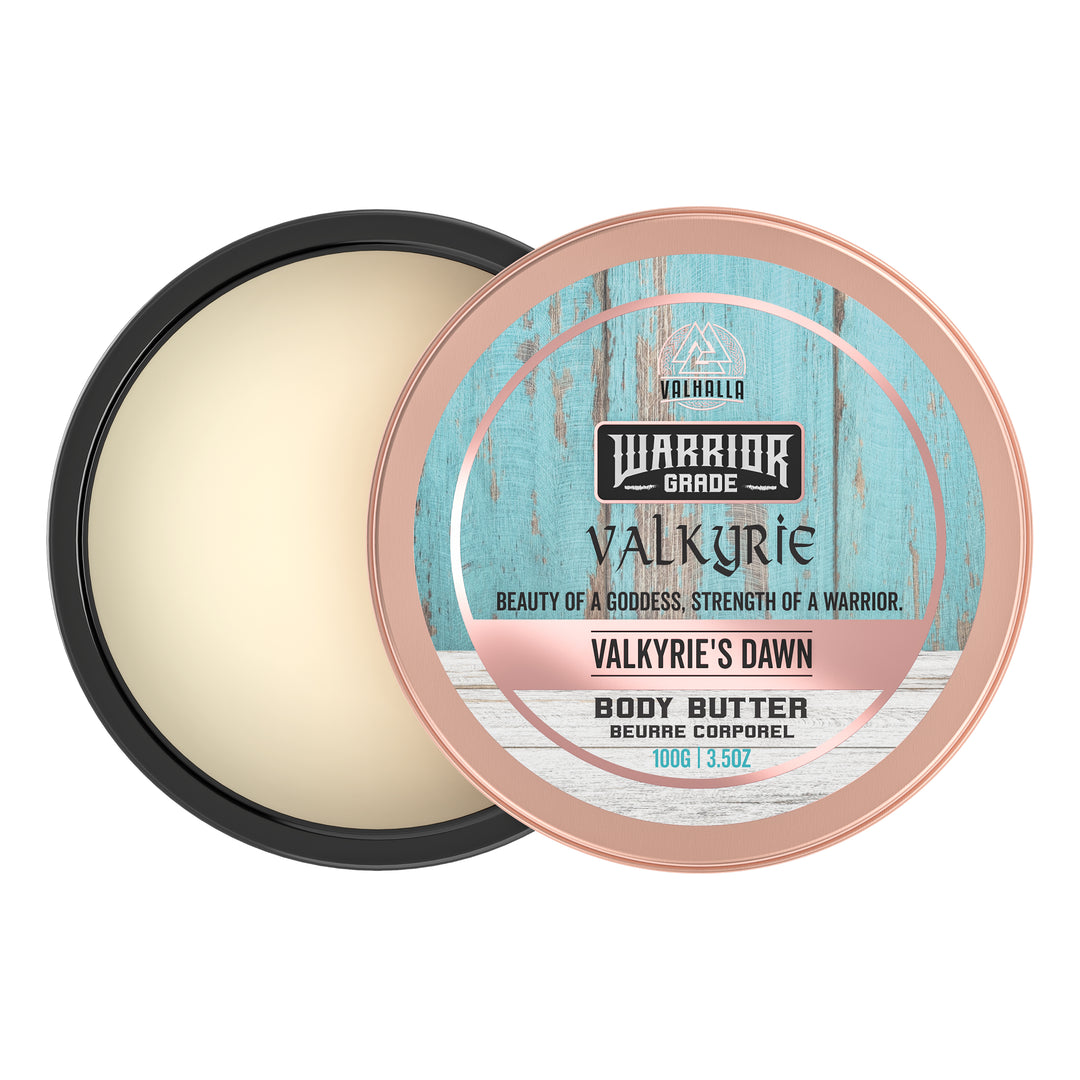 Body Butter Balm - Valhalla Legend - Valkyrie Edition. Valkyrie's Dawn.  Made in Canada