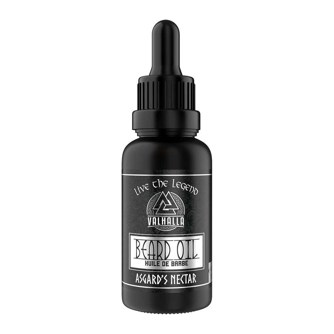 Asgard's Nectar Beard Oil by Valhalla Legend - Warrior Grade Beard Care made in Canada