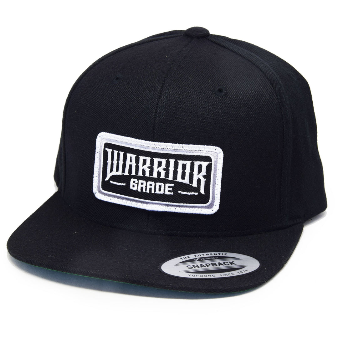 Warrior Grade - YUPOONG Classic Snapback Hat - Black