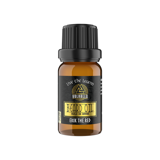 Erik the Red Beard Oil by Valhalla Legend - warrior grade beard care made in Canada - 10ml sampler