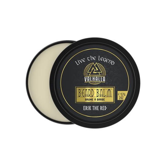 Erik the Red Beard Balm by Valhalla Legend - warrior grade beard care made in canada