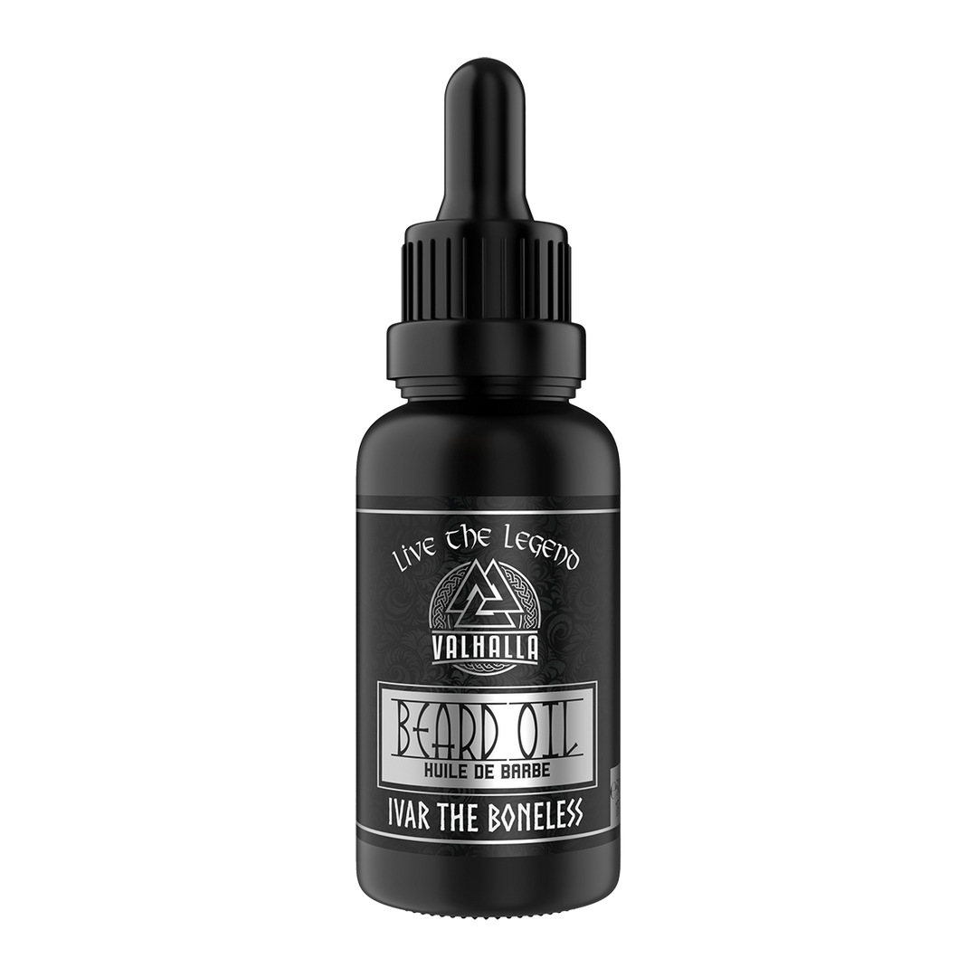 Ivar the Boneless Beard Oil by Valhalla Legend - Warrior Grade Beard Care made in Canada