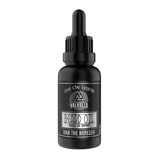 Ivar the Boneless Beard Oil by Valhalla Legend - Warrior Grade Beard Care made in Canada