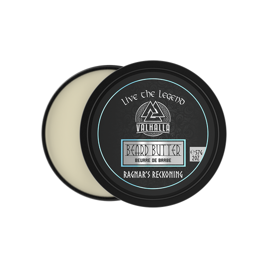 Beard Butter - Ragnar's Reckoning - Valhalla Legend - Viking Beard Butter made in Canada