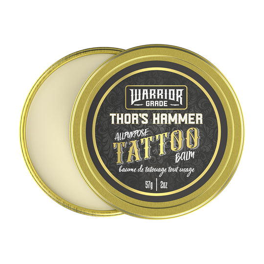 Tattoo Revitalizer Balm - Tattoo Aftercare - Thor's hammer - Made in CANADA