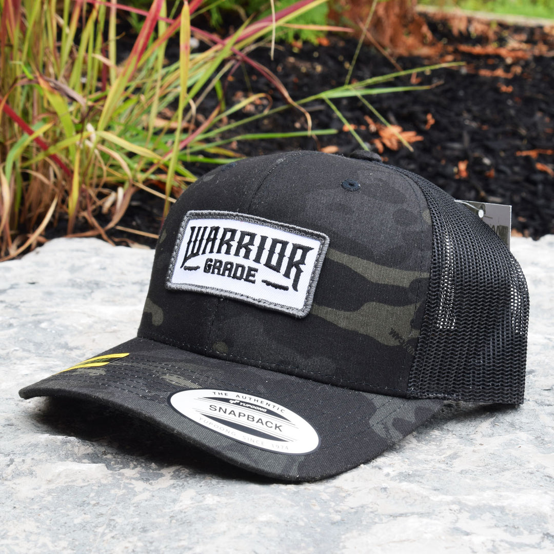 Warrior Grade - YUPOONG RETRO Trucker Cap - Dark Camo