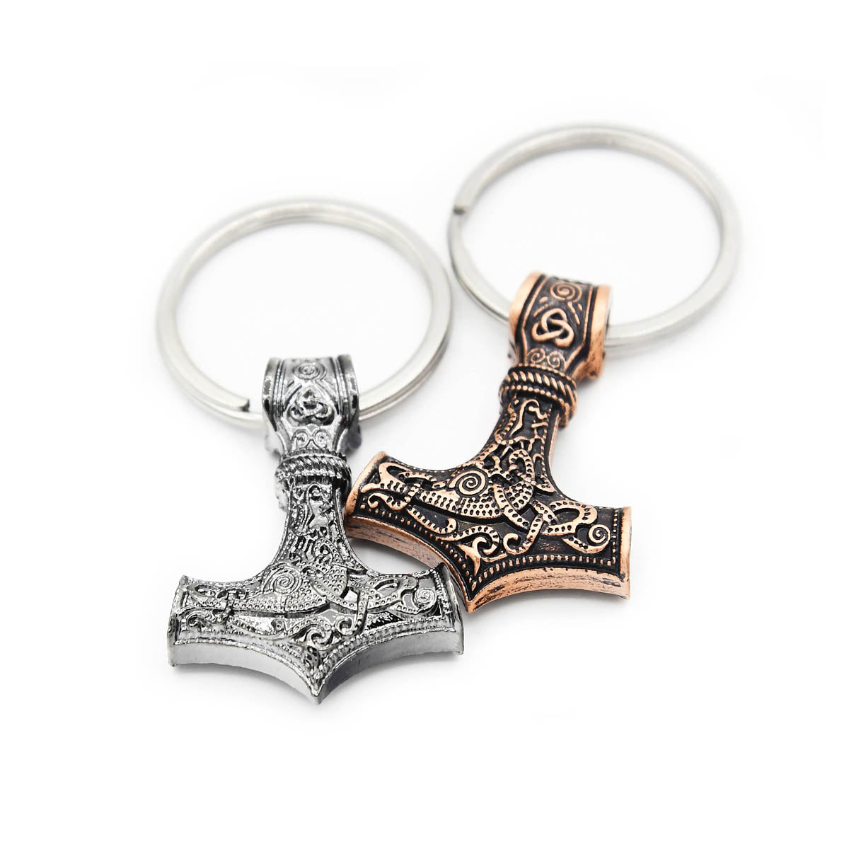 Thors Hammer Keychain Viking Mjolnir God of Thunder Valhalla Live the Legend